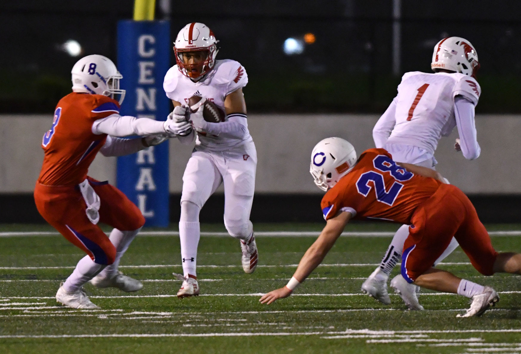 Davenport West vs Davenport Central football